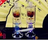 送料無料卸売水 -  Hookah Glass [47＃2層下の拍手の植木鉢、色のランダムな配達