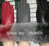 Fox Fur Real 가죽 장갑은 5pairs / lot FASHION WARM # 2481을 좋아합니다.