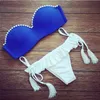 2016 Dernière POLOVI Push Up Femmes Maillots De Bain Maillot De Bain Sexy Bas De Bikini Brésilien Maillots De Bain De Haute Qualité