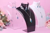 Fashion Jewelry Display Bust Acrylic Storage Box Mannequin Jewelry Holder for Earring Hanging Necklace Stand Holder Doll