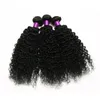 Vendre des paquets de cheveux brésiliens de la vague profonde brésilienne brésilien 4pcs 100 Curly Virgin Hair usine vendant un tissage bon marché onl1821379