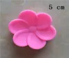 200pcs/lot 5cm Begonia flowers Shaped Silicone Molds DIY Hand Soap Mold Silicone Cake Mould Fondant Cake Decorating Tools
