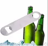 by DHL or EMS 500 pcs Speed Bottle Cap Opener Unique Large Flat Stainless Steel Remover Bar Blade
