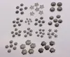300pcs Antik gümüş alaşımı 14- Mücevher Aksesuarları için Çiçek Boncuk Kapağı (MM30)
