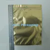 Toptan 16x24cm (6.3 "x9.4") Altın / Temizle Öz Mühür Fermuar Plastik Perakende Ambalaj asın Hole ile Çanta Fermuar Kilidi Çanta Ambalaj Paketleme