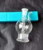 Wholesale free shipping new polygonal glass filter Hookah / glass bong, gift accessories (straw, pot roast)