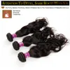 Indian Water Wave Golvend Virgin Hair Weave Bundels 3 Stuks Lot Onverwerkte Raw Virgin Indian Remy Natural Wave Golvend Menselijk Haar Weave Bundels