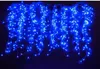 Christmas Decoration 3.5m Droop 0.3-0.5m Curtain Icicle String Led Lights For Outdoor New Year Garden Xmas Wedding Party AC.110V-250V