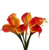 Mini Calla Lily voor Bruiloft Boeket Kunstbloem Real Touch voor Home Wedding Party Gratis verzending HP008