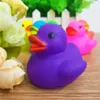 6 Colors Cute PVC Duck Baby Bath Water Toys Sounds Rubber Ducks Kids Bathing Swiming Beach Gifts Sand Play Water Fun Kids Toys