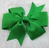 20pcs/ baby ribbon bows with clip, baby boutique 헤어 활, 헤어 클립, 여자 헤어 액세서리, 무료 배송