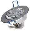 4W Dimmable LED Işık Enerjisi Tasarrufu 85-265V 360LM LED Spot Işık Ev Downlight 4W LED Gömme Tavan Aşağı Lamba