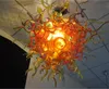 100% soprado CE UL Borosilicate Murano vidro Dale Chihuly Arte de Preço Baixo Chandelier Especial Luz Led