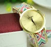 International Geneva Watches Fashion Handmade Rope Bracelet Women Watch Hand-Woven Wristwatch Ladies Quarzt Clock for Boy girl gift