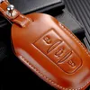 Inteligentna zdalna okładka FOB dla DS5 DS6 Skórzana klawisz łańcucha obudowy dla Citroen C6 C5 Aircross C3XR dla Peugeot 5008 508 Key Holder GLO6306320