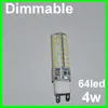 LED G9 220V 110Vライト3W 4W 5W SMD 2835 LEDクリスタルランプシリコンキャンドルコーンドロップライトシャンデリアスポットライトエクストリームライトクリスマス