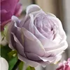 Flores de seda por atacado de Seda rosa flor top grade não-poluentes Simulação de Flores Artificiais de Casamento ou Casa Decorativa Flor frete grátis