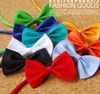 Candy colors bow tie clip on bow tie for children's bow with neck strap 50pcs lot 2673