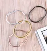 Irregular Plated Bangles Stainless Steel Screw Bracelet women 4 Colour Jewelry