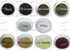DHL Ücretsiz 10 renkler Sprey Anında Doğal Keratin Yapı Toppik Saç Fiber Tozlar 25g Siyah / Koyu Kahverengi 10 renkler