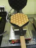 Ücretsiz Kargo Ticari Kullanım yapışmaz 110 v 220 v Elektrikli Hongkong Eggettes Kabarcık Waffle makinesi Demir Makinesi Baker Kalıp Pan ile CE