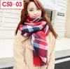 Новый имитация кашемировый Шаль женщины зима шарфы плед шарф теплая мягкая зима одеяло шарфы трикотажные шарфы 1550