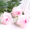 12 pezzi di fiori artificiali di rosa, vero tocco per la decorazione della parete di nozze, bouquet da sposa, decorazione per la casa, matrimonio, compleanno, mix fai da te