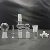 Kit de récupération d'huile en verre pour narguilés en verre avec Joint à 90 degrés mâle 18mm