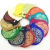 Kolorowe radosne sznurek małe torby prezentowe torebki biżuteria Chiny styl jedwab brokat urodziny przyjęcia faworyzację