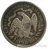 1872-CC Seduto Liberty Quarter COPIA SPEDIZIONE GRATUITA