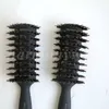 Brosse à cheveux en poils de sanglier, peigne de couleur marron pour Extensions de cheveux, peigne professionnel pour Salon, livraison gratuite