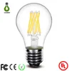 A60 LED-Glühlampe, klassische Edsion-LED-Glühbirne, Edison-Typ A19, dimmbare Filament-LED-Glühlampe, 2 W, 4 W, 6 W, 8 W, E27-Lampen, AC85 ~ 265 V