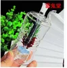 Large tower filtration mute King, glass hookah is high 16CM wide 7CM, style, color random delivery, wholesale glass hookah, large better