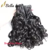Bella Hair® Exempel Retail 8-34 tum obearbetat mänskligt hår buntar rak kroppsvåg lös djup lockig vattenvåg naturlig våg