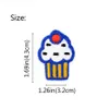 10 STUKS Little Cake Geborduurde Patches voor Kleding Ijzer op Transfer Applique Voedsel Patch voor Jeans DIY naaien Borduurwerk Sticker231W