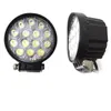 쉐이드 4.5 인치 42W LED LIGHT FLOOD 오프로드 WORK FOR LIGHT 트럭 트레일러 BOAT MOTORCYCLE 12V 24V FOG LIGHT