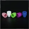 Coloré jetable gel de silice goutte à goutte pointe silicone 510 embout large alésage accessoires pour fumer meilleure qualité DHL gratuit