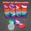 Groothandel 3 ml 32 * 15mm containers siliconen wax olie container siliconen potten wax concentraat wax containers gratis verzending DHL