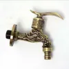 Mosiądz Antique Bronze Bibcock Cold Tap Pralka Kran WC Bibcock Miedź Bibcock Tap Garden Faucet