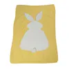2018 Neues Säuglingsbaby Strickwolle Kaninchen Hasendecke gehäkelte Sofa Beach Quilt Teppich 6 Colour249p