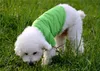 Pet TShirts 2017 Summer Solid Dog Clothes Fashion Classic T Shirts Cotton Clothes Dog Puppy Small Dog Clothes Cheap Pet Apparel IA907