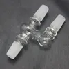 Kit de récupération d'huile de verre avec joint à 90 degrés Joint mâle de 18 mm avec dôme femelle Livré avec clip Keck Clou en verre pour bang en verre