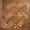 Plancher de bois franc en bois de bois de chêne blanc personnalisé Versailles Versailles conçues Polygon décoratifs birmane teblack noix birch3036351