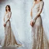 Top Elegant Long Sleeves Corset Wedding Dresses Bridal Gowns V-neck Sheath Court Train Backless Church Wedding Dresses Custom Made 2017