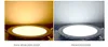10 светодиодных панельных светильников с регулируемой яркостью 9W12W15W18W21W Светодиодные встраиваемые потолочные светильники Теплыйхолодный белый Супертонкий круглый квадратный 110240V9130887