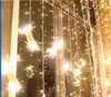 3 * 3 M 300 LEDS Perde Işık düğün arka plan pencere dekorasyon su geçirmez açık led pırıltı ışık led tatil ışıkları serisi