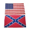andere Confederate Battle Flags Twee kanten Gedrukte vlag Verbonden Rebel Civil War Flag National Polyester Flags