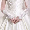 Nuovo trasporto libero a buon mercato lungo sotto i guanti di lunghezza del gomito per la sposa nero rosso senza dita pizzo perline perline accessori da sposa guanti da sposa