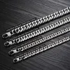 316L Stainless Steel Mens Bracelet Classical Biker Bicycle Heavy Metal 14MM Link Chain Jewelry Bracelets For Men