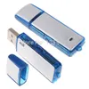 2 1 4GB 8 기가 바이트 USB 디스크 디지털 음성 레코더 Dictaphone 펜 USB 플래시 드라이브 오디오 레코더 소매 패키지 dropshipping 50pcs / lot